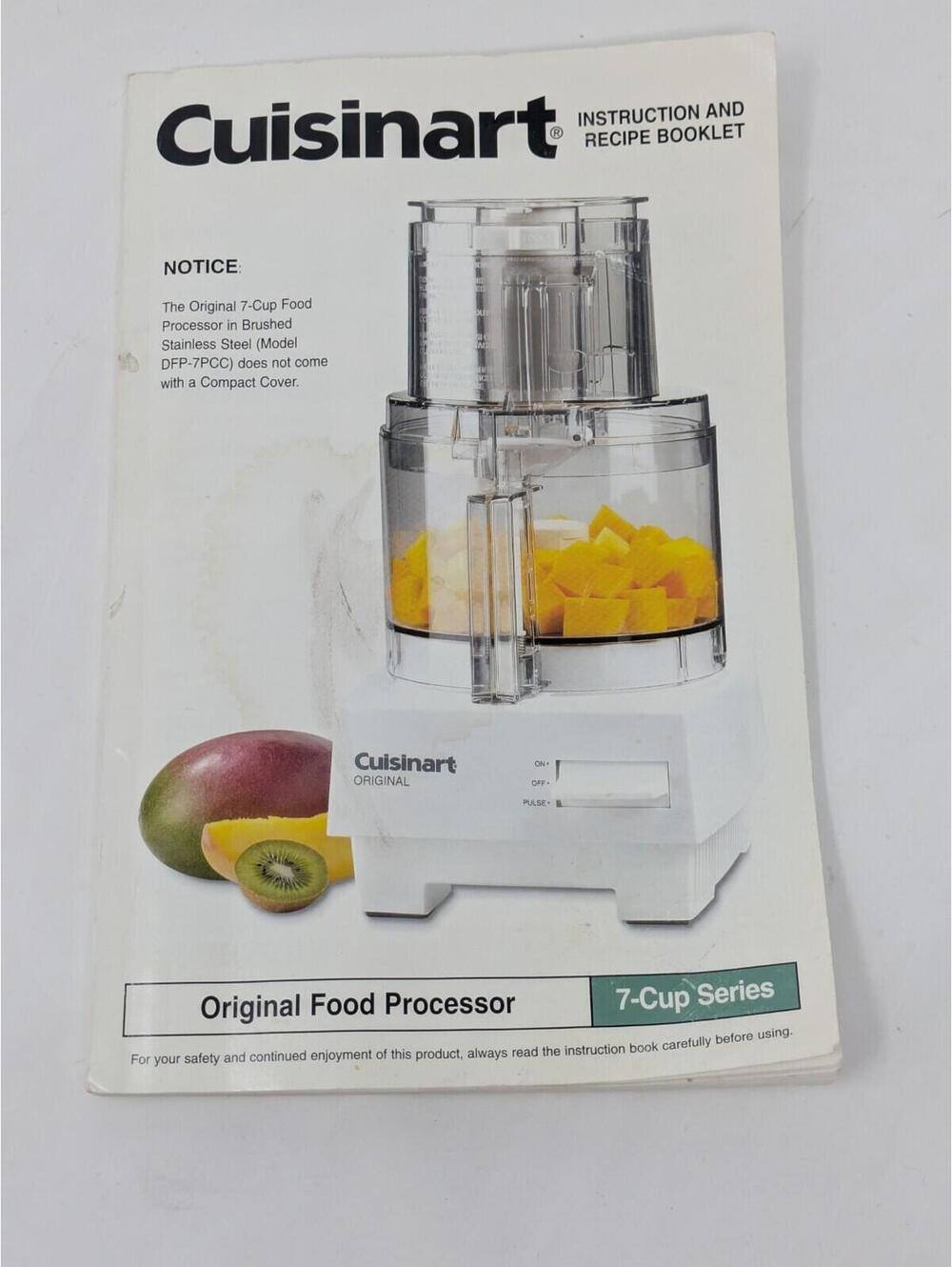 Cuisinart DFP-7PCC/ DLC-10 Food Processor Recipe Book